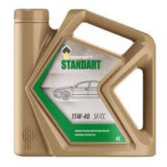 ძრავის ზეთი  ROSNEFT STANDART 15W40 4L