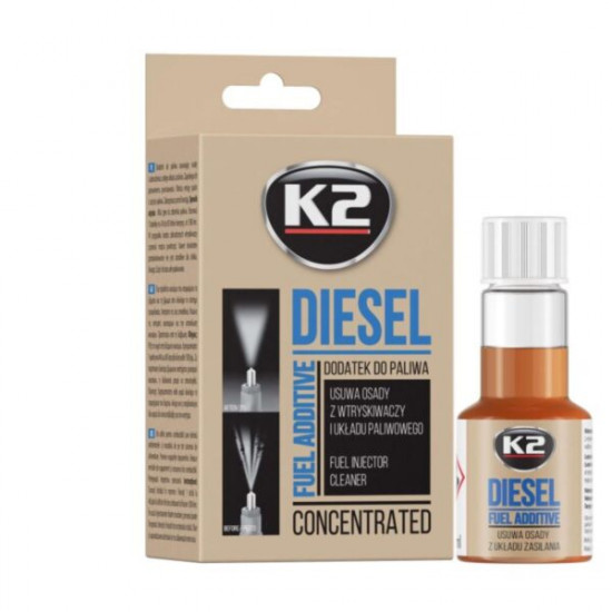 დიზელის სისტემის გამწმენდი შეფუთვით DIESEL 50ML. T3122