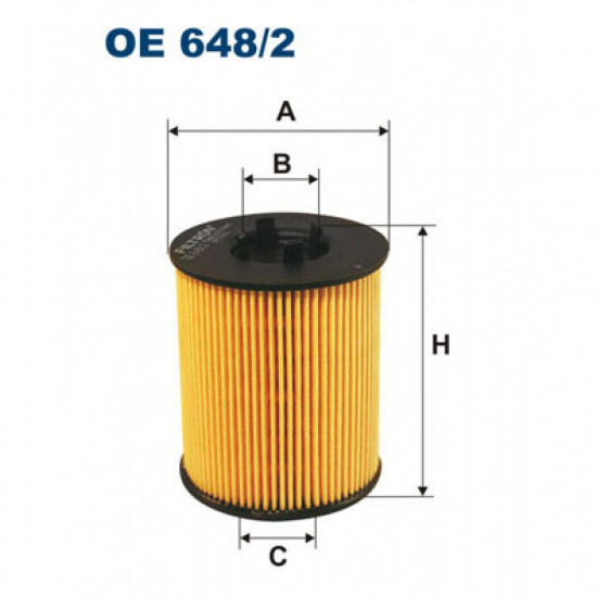 ფილტრი ზეთის OE648/2