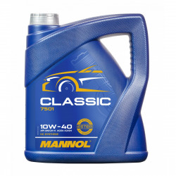 ძრავის ზეთი MANNOL Classic 10W-40  4L/ 3L+1L