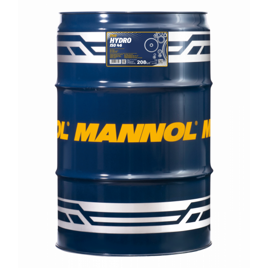 ჰიდროუნარიანი ზეთი MANNOL  Hydro  (ISO ) 46  208L