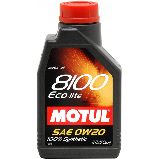 ძრავის ზეთი - Motul 8100 0W20 Eco-Lite 1L