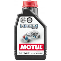  ძრავის ზეთი  MOTUL HYBRID 0W20 1L