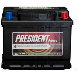 აკუმულატორი President 75 Ah