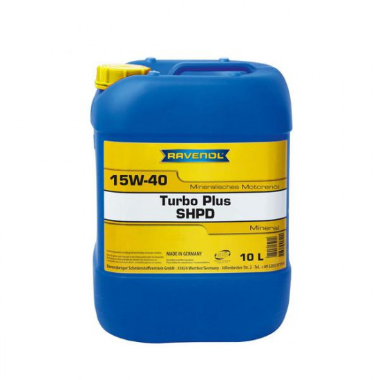 ძრავის ზეთი   RAVENOL TURBO SHPD 15W40   10L