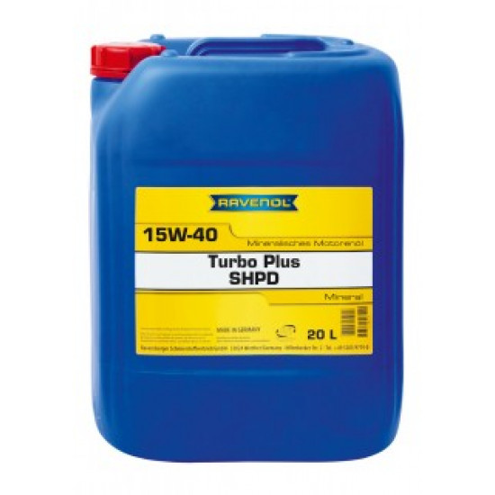 ძრავის ზეთი   RAVENOL TURBO SHPD 15W40   20L