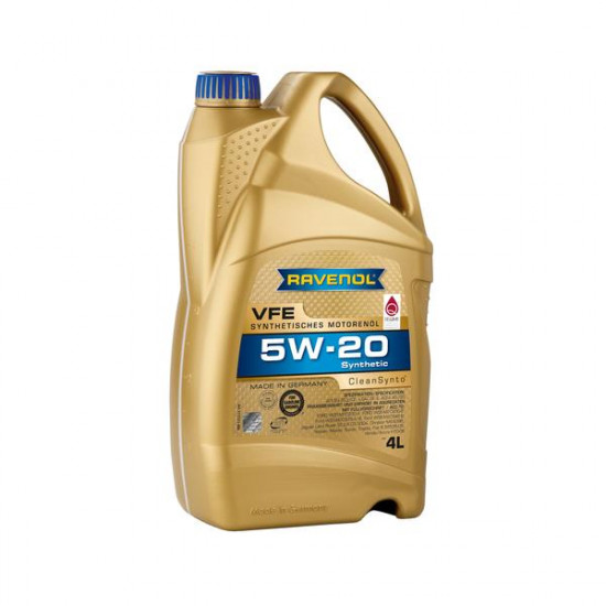 ძრავის ზეთი   RAVENOL  VFE  SAE  5W-20   4L