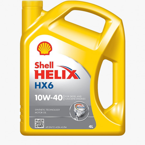 ძრავის ზეთი  - SHELL HELIX HX6 10W40 4L