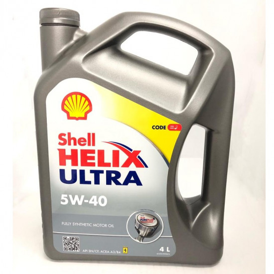 ძრავის ზეთი -  SHELL HELIX ULTRA 5W40 DIESEL 4L